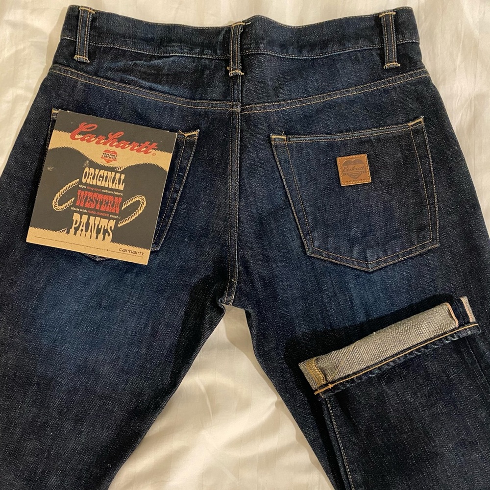 CARHARTT WIP HERITAGE UNION MADE "DAWSON" SELVEDGE DENIM 32x32